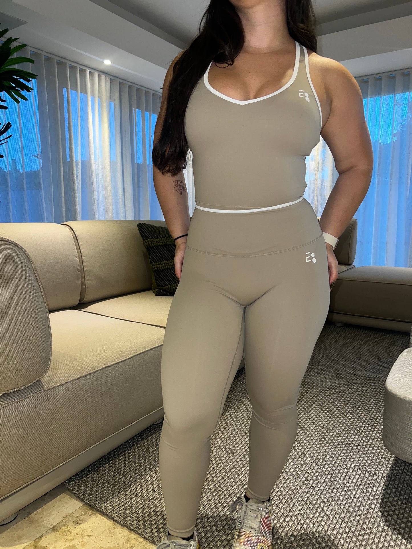 Tanned legging