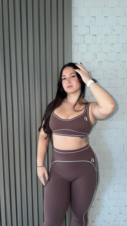 Mocha Sport Bra