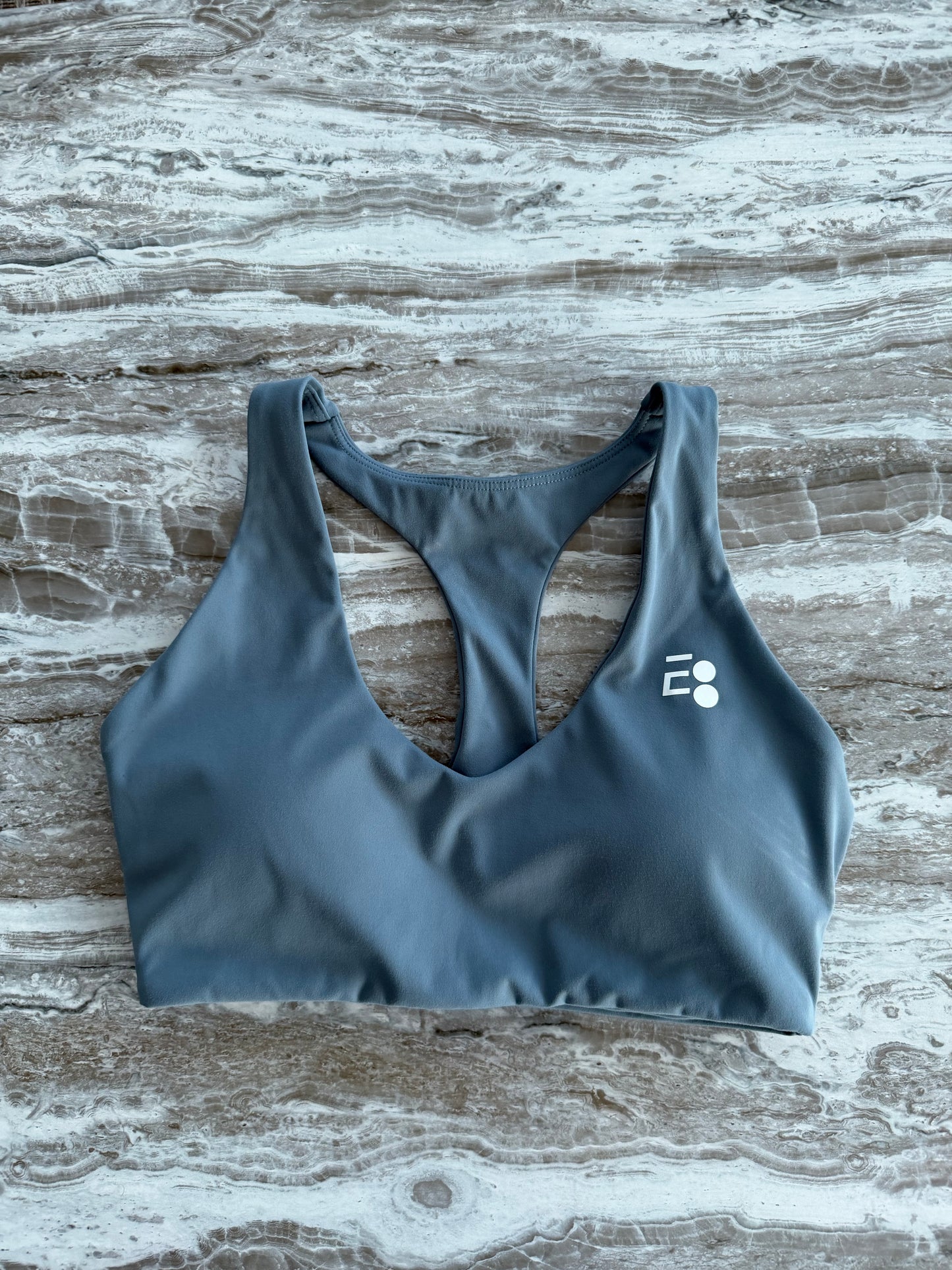 Teal sport bra