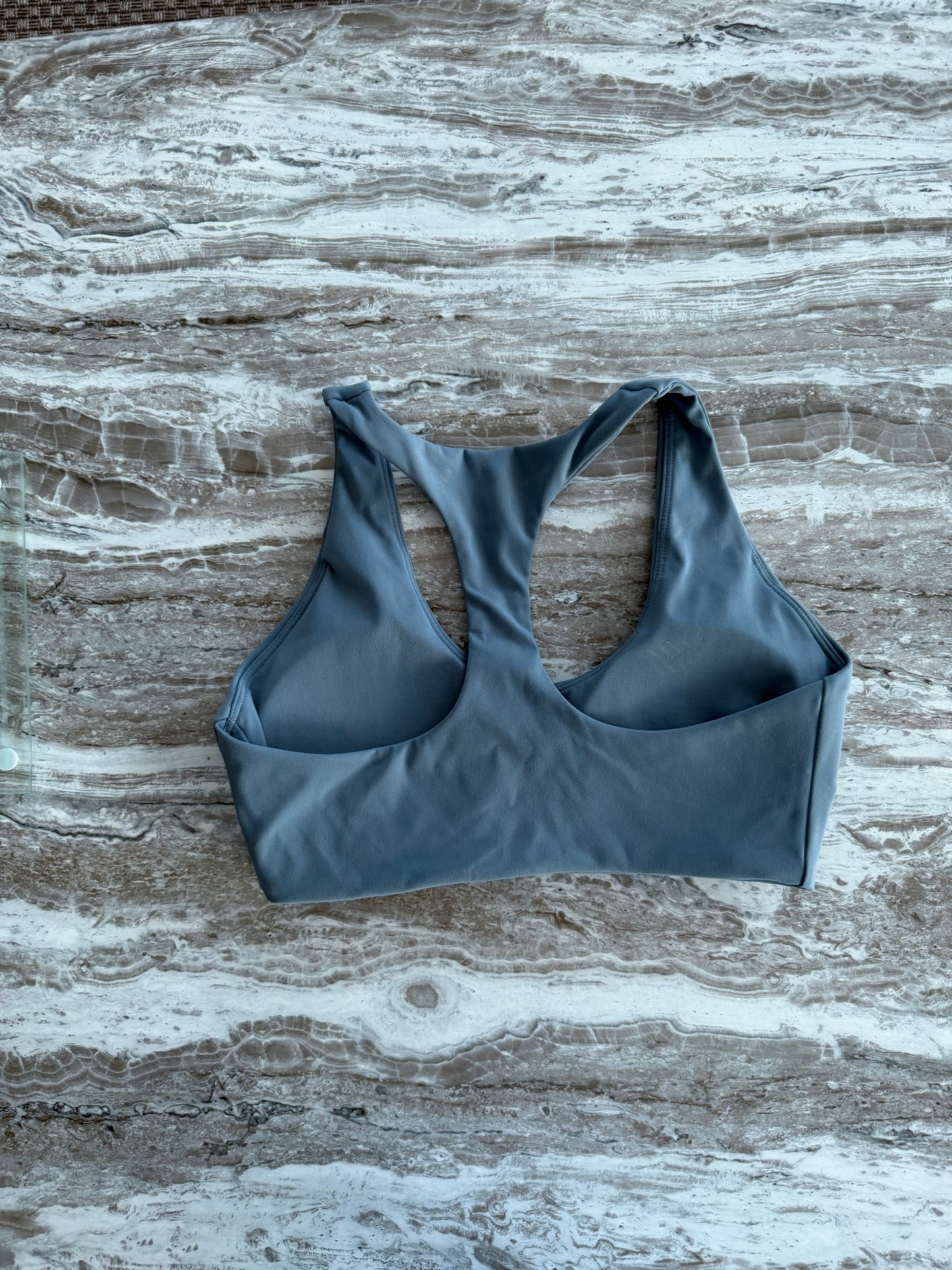 Teal sport bra