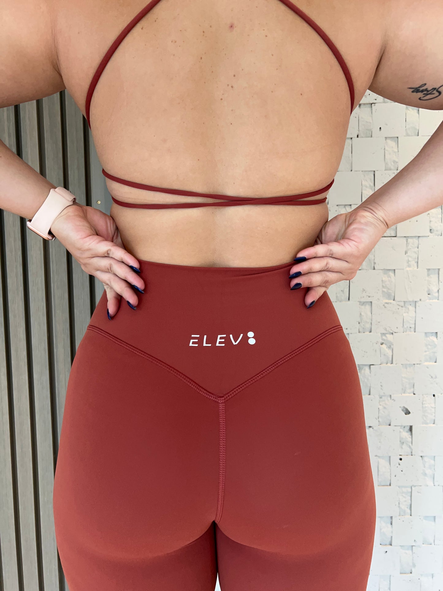 SIGNATURE LEGGING- CINNAMON